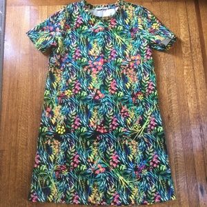 Cute Zara summer short tropical dress